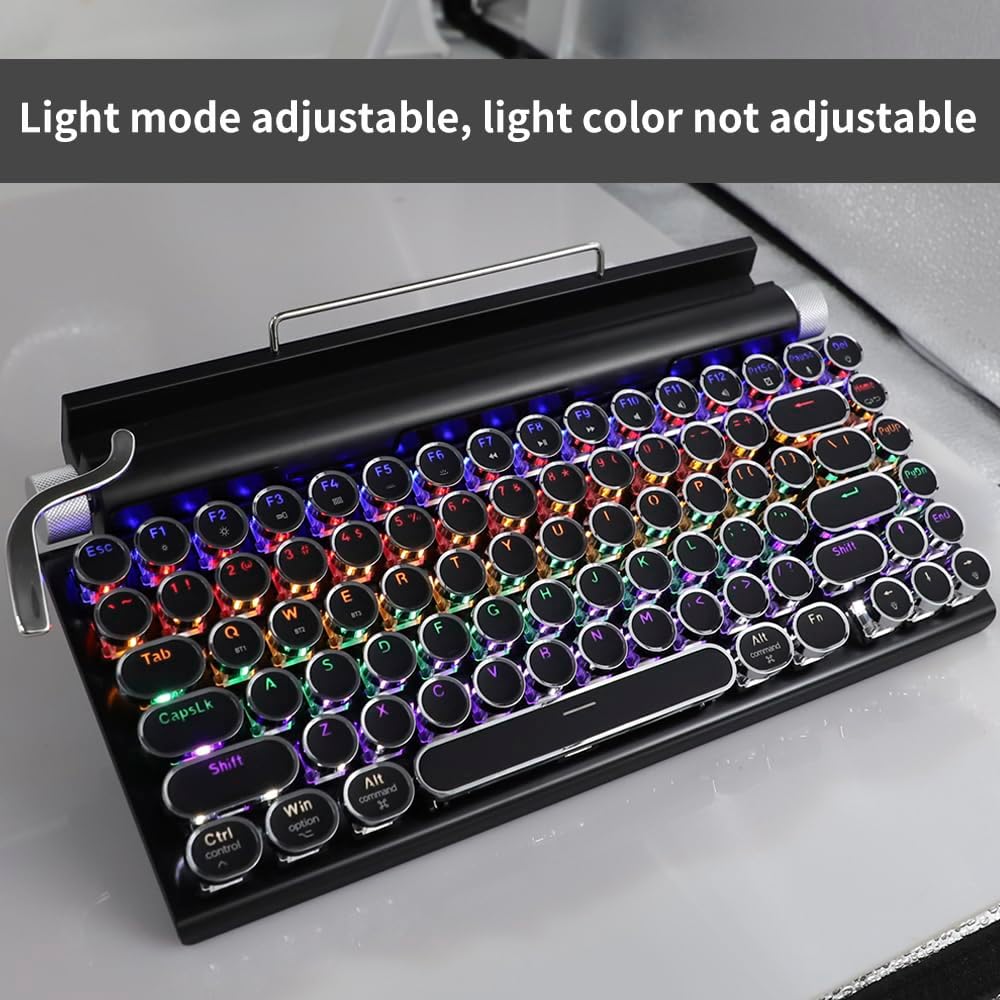 Retro Typewriter-Style Mechanical Keyboard™